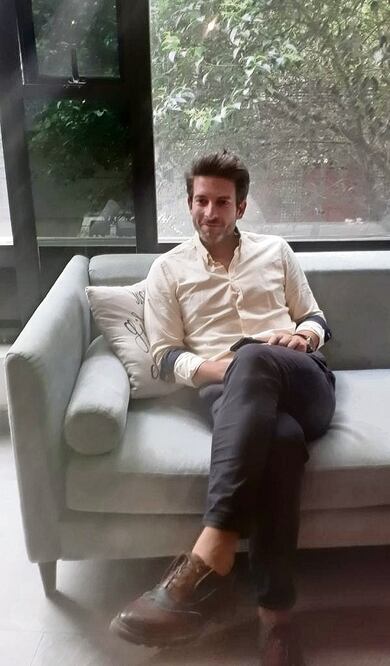 Flavio Pallotti afirma que clientes de un par de bancos están felices con el funcionamiento de la app. Foto: Especial