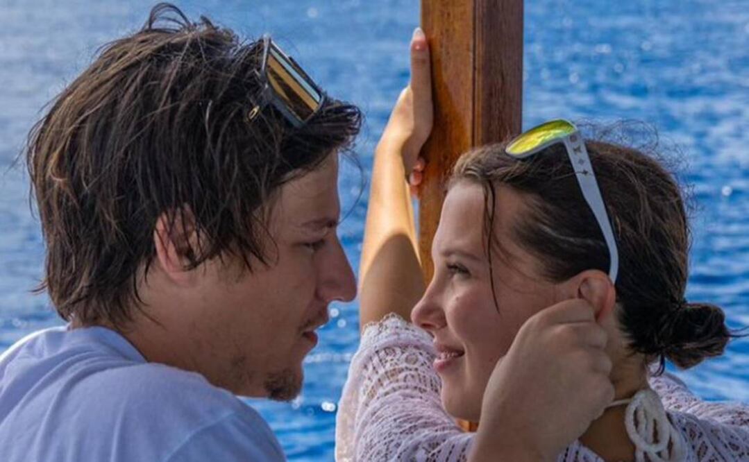 La joven pareja compartió un emotivo y romántico momento. Foto: Instagram.