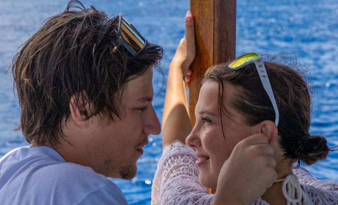 La joven pareja compartió un emotivo y romántico momento. Foto: Instagram.