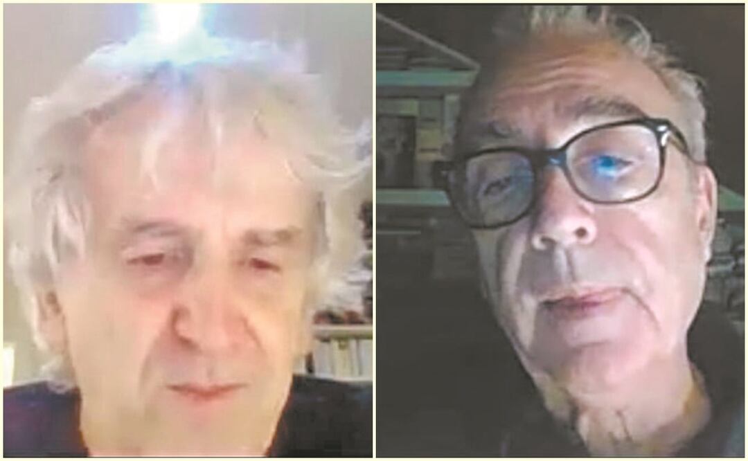 El paleantropólogo Juan Luis Arsuaga (izquierda) habla de la evolución humana a través de visitar varios lugares con su amigo, el escritor y periodista Juan José Millás. Foto: ESPECIAL