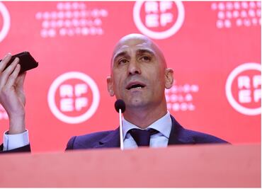 ¡Escándalo! Luis Rubiales se negó a renunciar a la Federación Española de Futbol: "No voy a dimitir"
