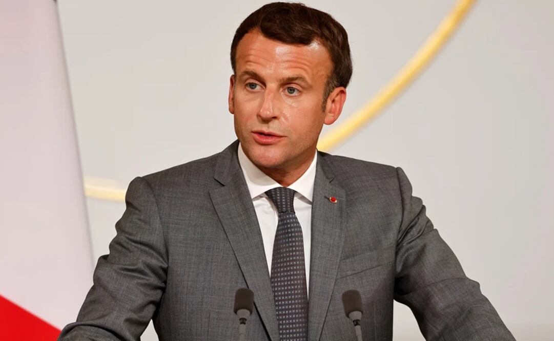 Presidente francés, Emmanuel Macron. Foto: EFE