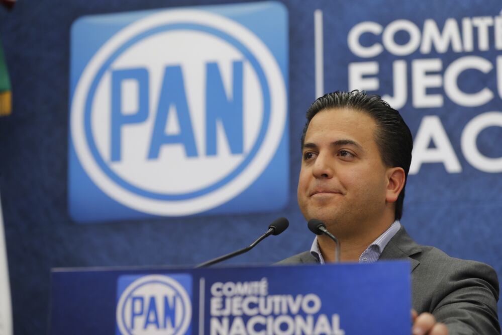 En la foto: Damián Zepeda, presidente nacional del Partido Acción Nacional (ARCHIVO. EL UNIVERSAL)