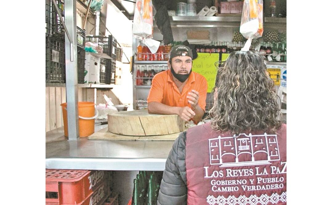 En Los Reyes La Paz aplicaron más acciones contra el Covid-19. Foto: ESPECIAL