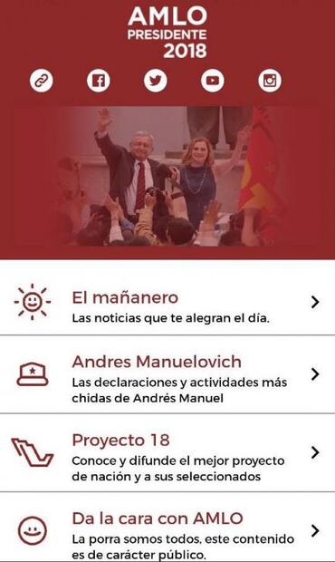 “No es egocentrismo”, dice AMLO para pedir que descarguen su app