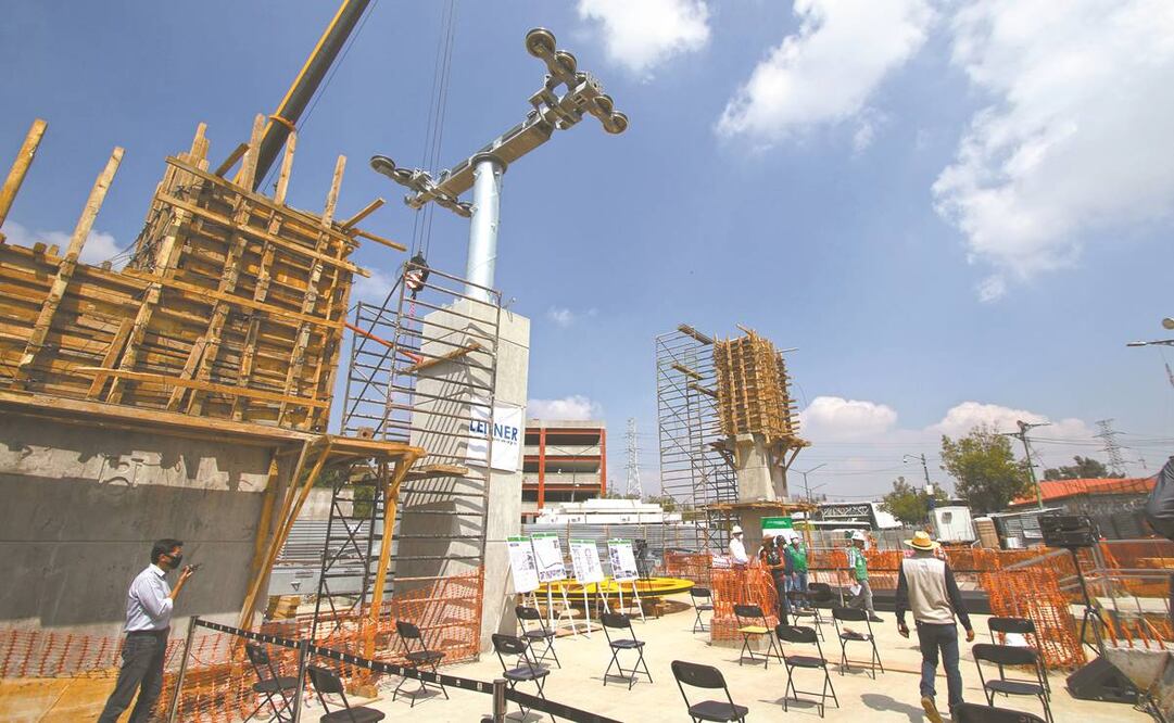 El proyecto tiene un avance de 19% en obra civil. Foto: CARLOS MEJÍA. EL UNIVERSAL