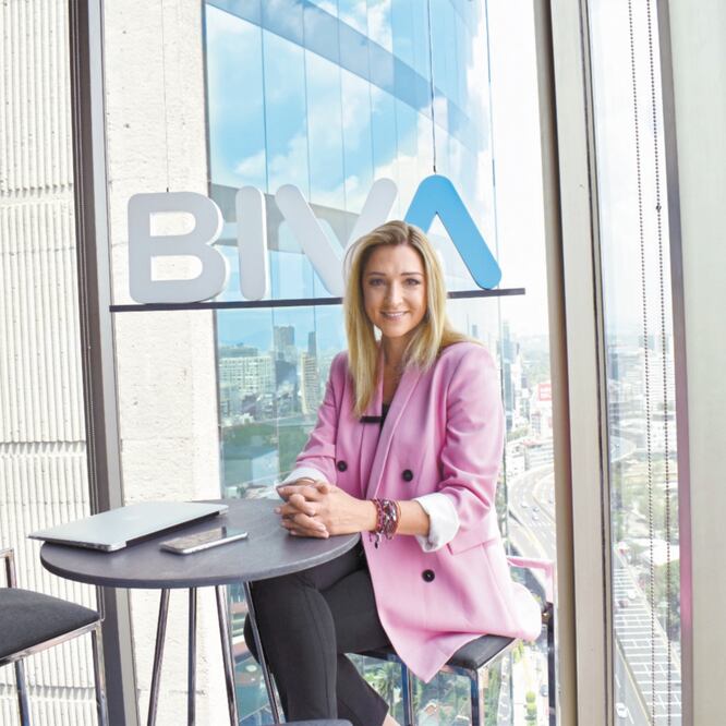 La directora general del Bolsa Institucional de Valores, María Ariza, afirmó que a un año de operaciones de la institución el balance es positivo. MIGUEL PALLARES. EL UNIVERSAL