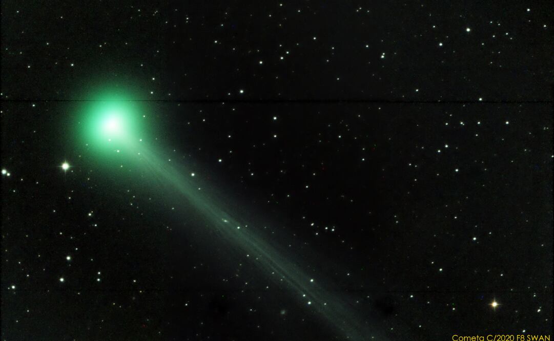 Descubierto recientemente por medio del satélite SOHO, el cometa SWAN25F se perfila como uno de los espectáculos astronómicos más destacados del año.
Foto: Captura de pantalla en X