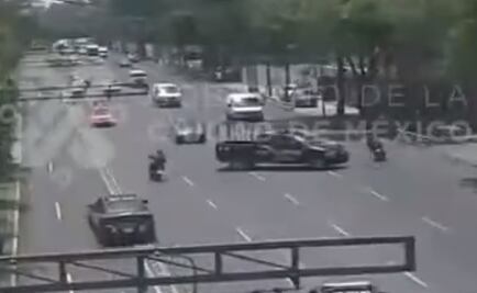 Así fue la persecución y captura de tres presuntos ladrones en Iztacalco