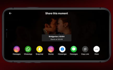 Netflix permitirá compartir tus momentos favoritos de series y películas