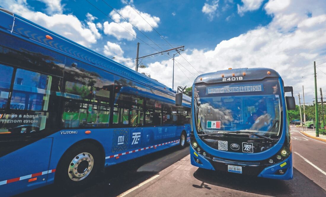 La Línea 13 contará con 46 trolebuses, 28 articulados y 18 sencillos; recorrerá 29.9 kilómetros por Ermita Iztapalpa. ARCHIVO EL UNIVERSAL