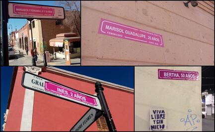 Cambian nombre de calles de Saltillo por el de víctimas de feminicidio