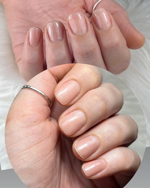 Uñas jabón. Foto: Instagram @cristina.re_nails