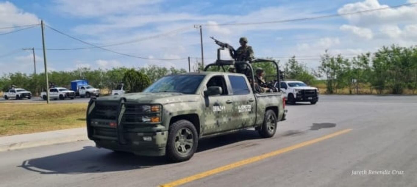 Ejército Mexicano y GN refuerzan frontera de Matamoros con 300 elementos