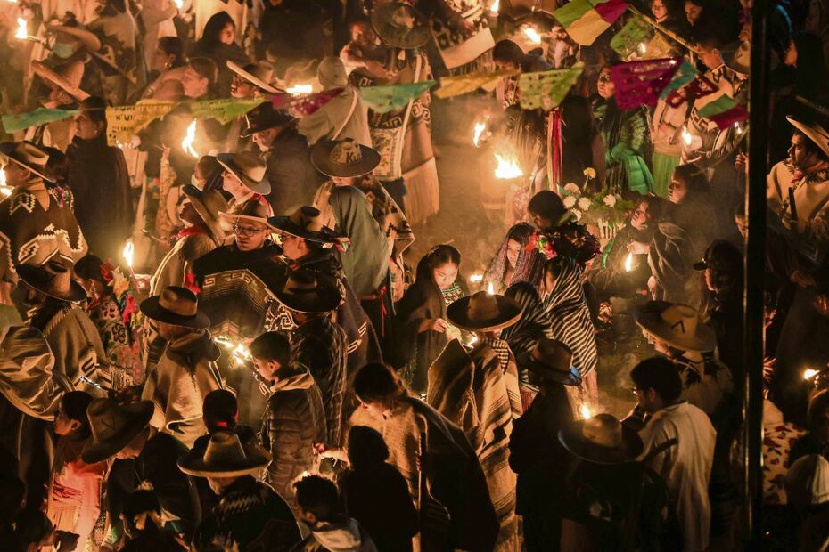 Año Nuevo Purépecha. Foto: Diego Simón / EL UNIVERSAL