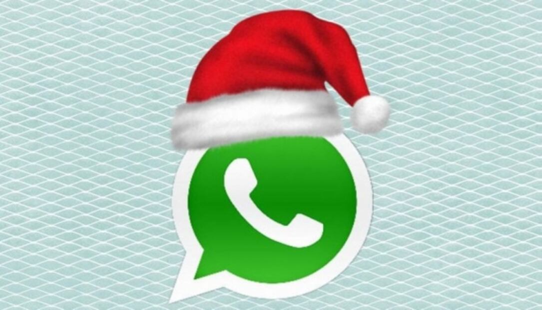Cómo ponerle un gorrito navideño al ícono de WhatsApp