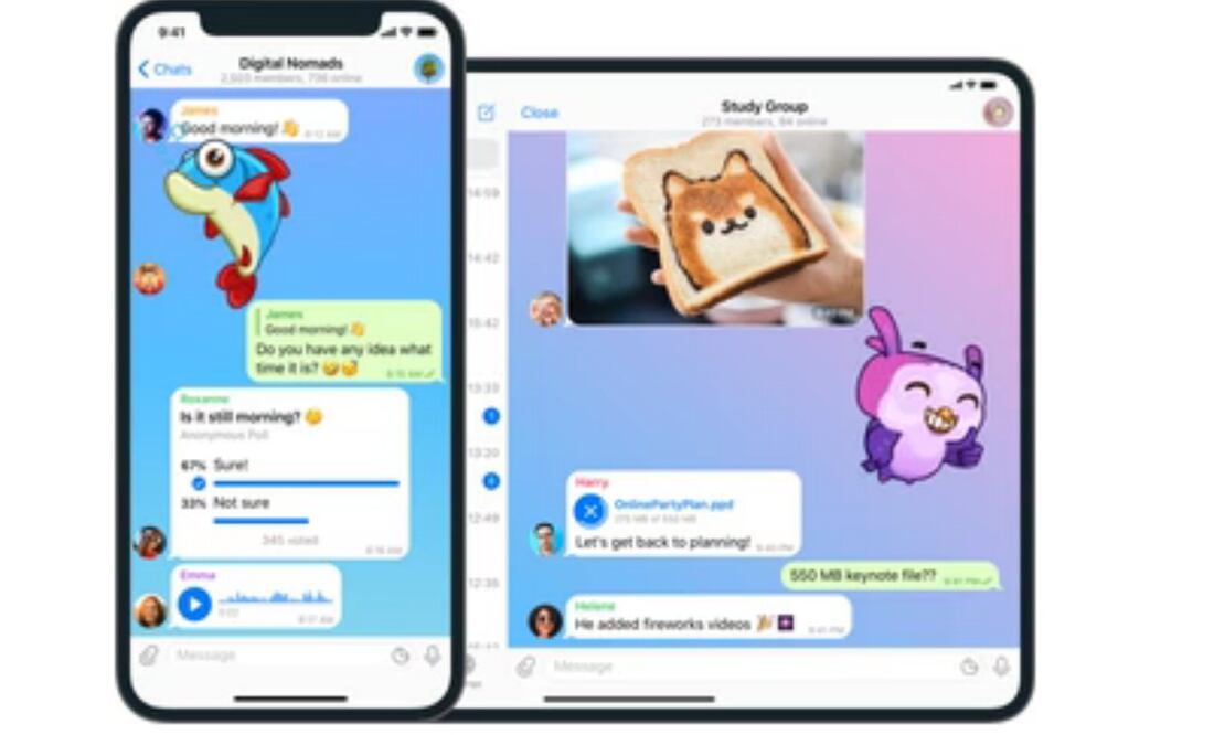 Telegram se negó a entregar información al gobierno.