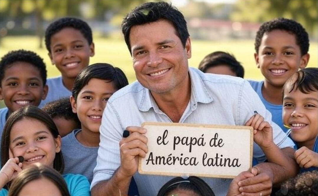 Chayanne admite que es papá de los niños de América Latina. Foto: Inteligencia Artificial.
