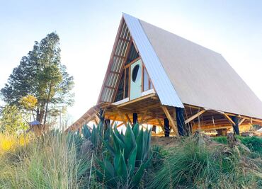 Conoce las cabañas de Finca Doña Domi en un bosque de Edomex