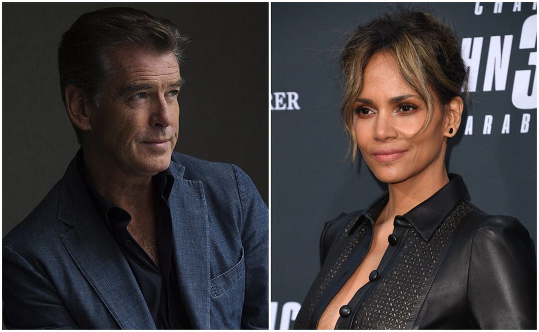 Pierce Brosnan y Halle Berry. Foto: Archivo