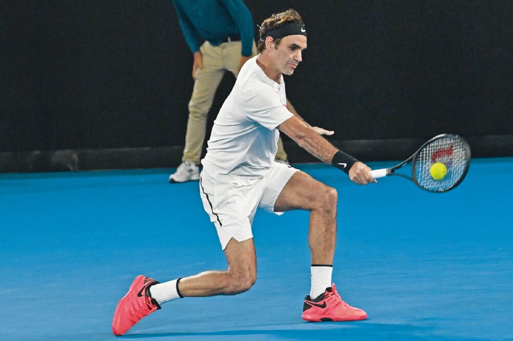 El suizo defiende el título que ganó en 2017 (PAUL CROCK. AFP)