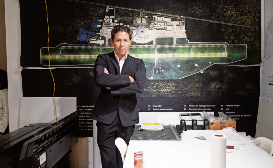 Fernando Romero desarrolla Bitcoin City en las faldas del volcán Conchagua, en El Salvador. Foto: Germán Espinosa | El Universal