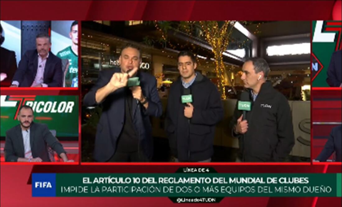 David Faitelson explotó contra Rafa Puente por discutir sobre la multipropiedad / Foto: Especiales