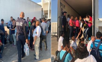 Rescatan a 160 indocumentados en Veracruz