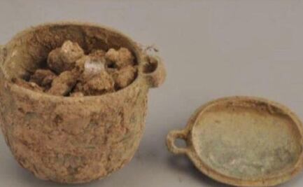 Arqueólogos descubren una crema facial de hace 2 mil 700 años