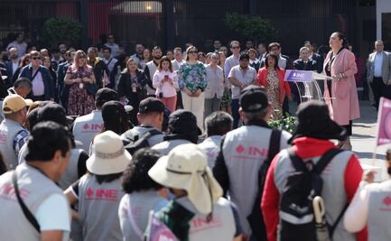 INE da banderazo a segunda etapa rumbo a la elección judicial; capacita a funcionarios de casilla