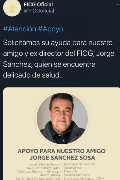 Por encefalitis, exdirector de Imcine se encuentra delicado de salud