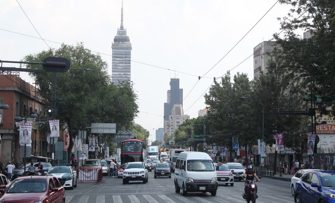Tráfico CDMX. Fotos y video: Francisco Rodríguez