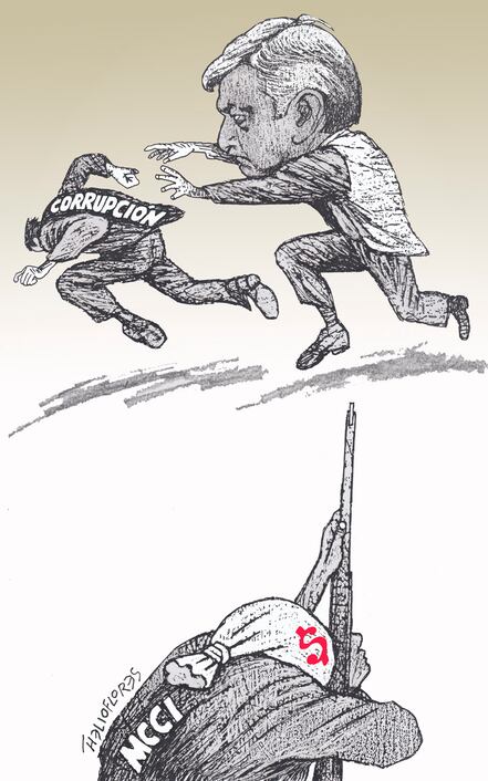 “Contra la corrupción”