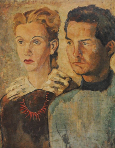 Octavio Paz y su esposa Marie José Tramini. Foto: INBAL.