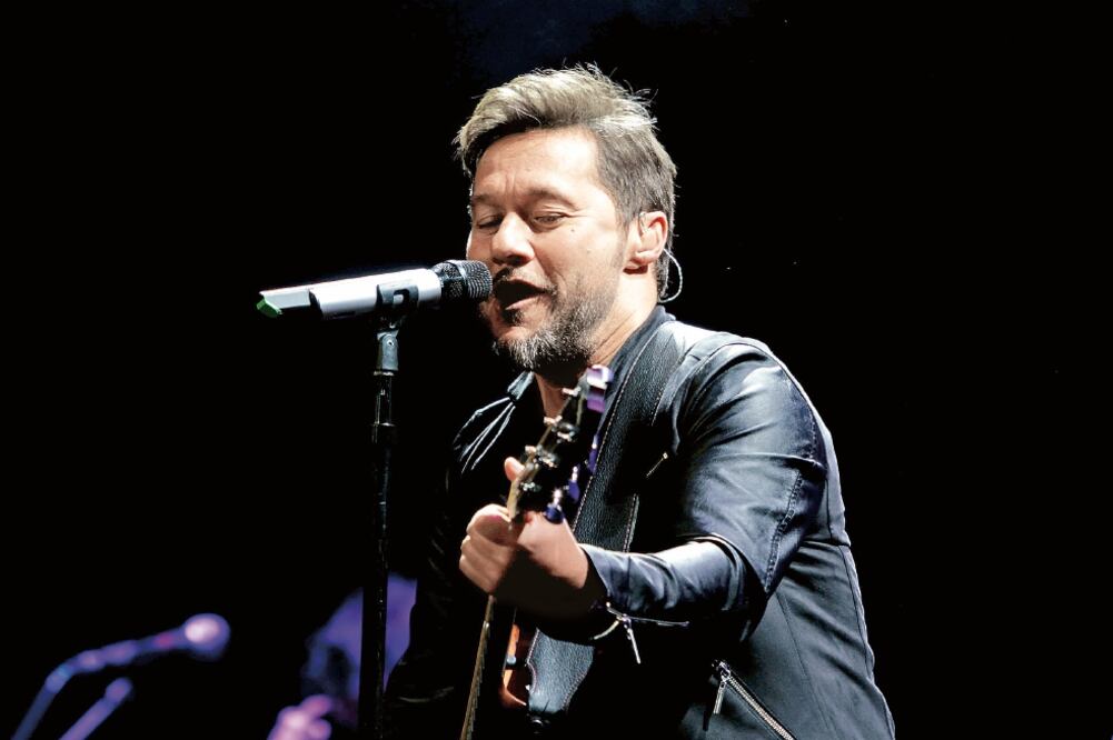 El cantanté ofreció concierto en México para presentar su disco 'Buena Vida' (CARLOS MEJÍA. EL UNIVERSAL)