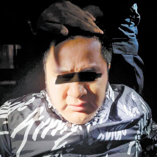 Capturado. "El Pozoles" es considerado por las autoridades locales de investigación como uno de los más sanguinarios sicarios de "La Unión Tepito". ESPECIAL