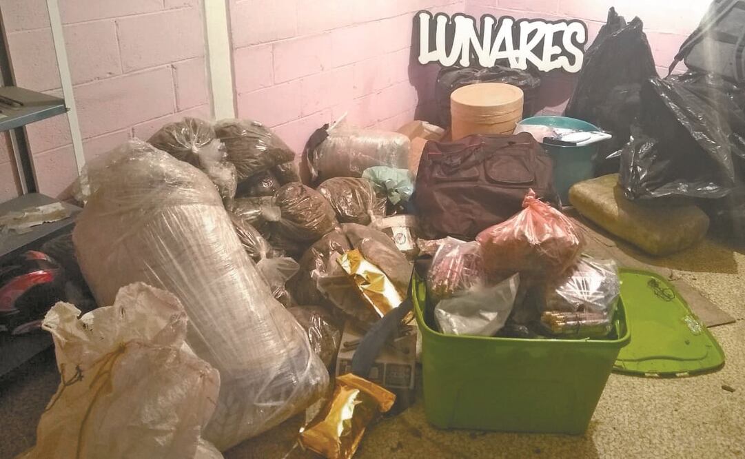 Han ocurrido decomisos de droga a La Unión Tepito, de El Lunares, quien aun preso, está activo.