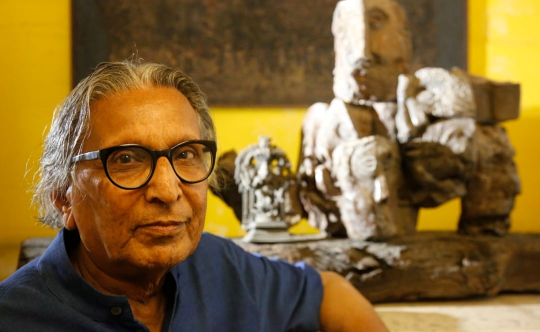 Balkrishna Doshi fue el ganador del Premio Pritzker en 2018. Foto: AP/Ajit Solanki, archivo