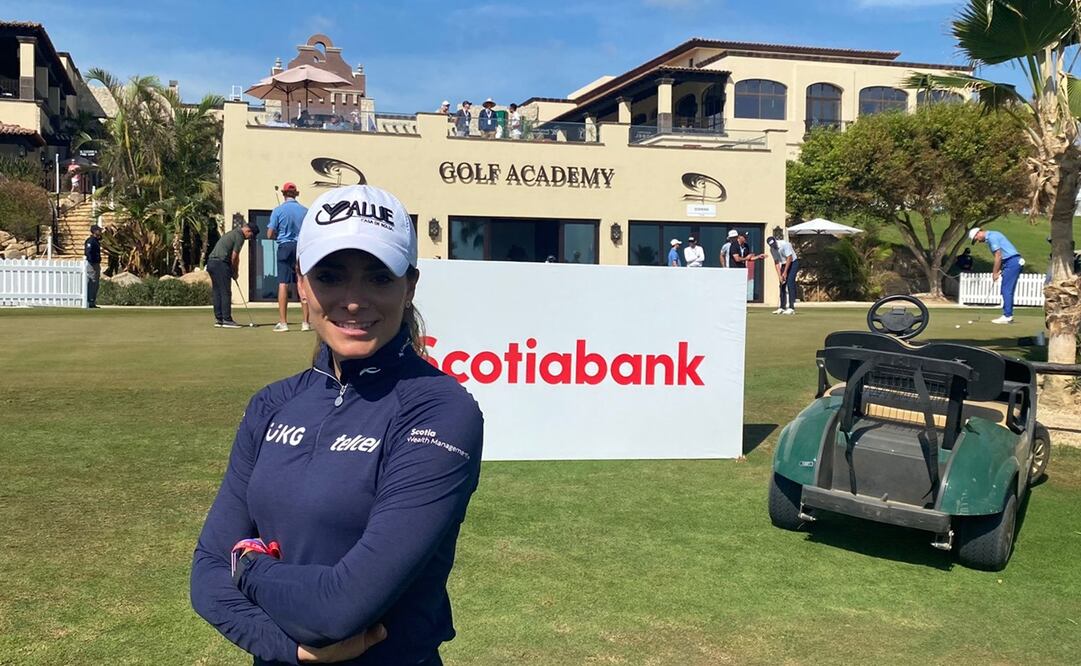 Gaby López en la World Wide Technology Championship de Los Cabos - Foto: Especial