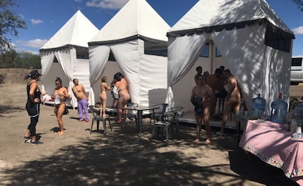 Spencer Tunick trabaja en San Miguel de Allende