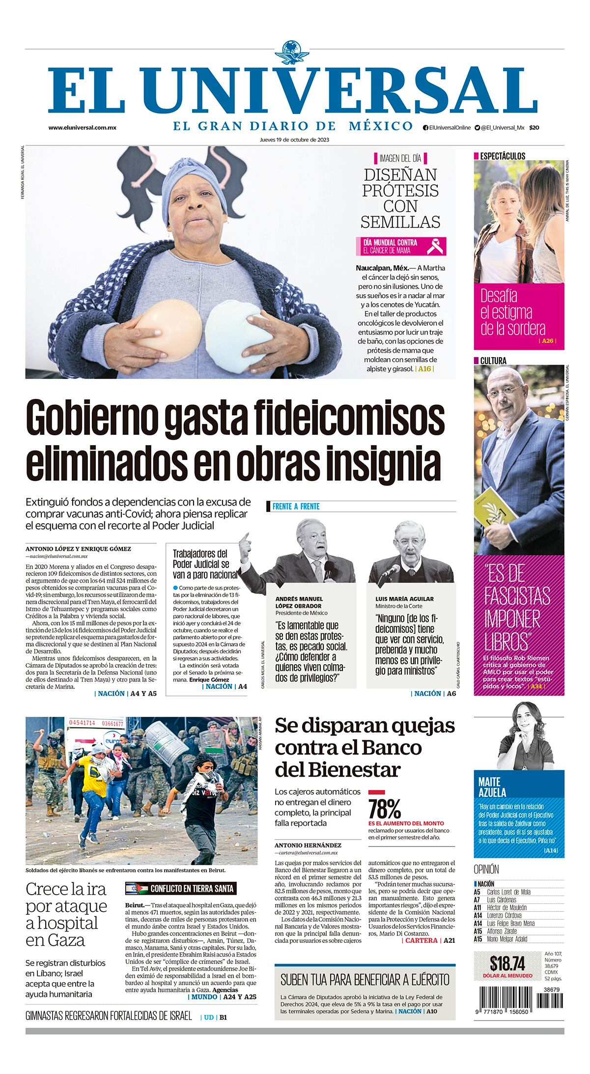 Portada impresa
