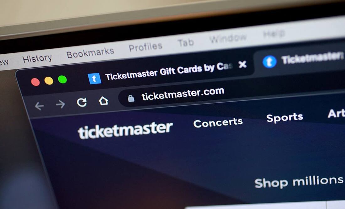 Profeco pidió informe a Ticketmaster sobre su situación tras sufrir supuesto hackeo. Foto: AFP/ Archivo