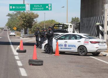 Crean policía estatal de caminos para combatir el robo de vehículos en Sinaloa; apoyan a GN en trabajos de vigilancia