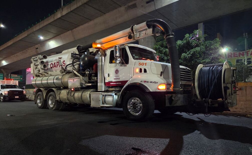 Lluvias provocan encharcamientos en Naucalpan. Foto: Especial