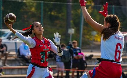Equipo femenil mexicano suma otro triunfo en el Mundial de Flag Football 2024 en Finlandia