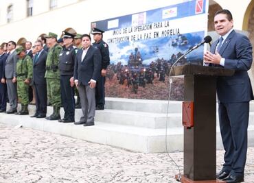 Aureoles anuncia reforzamiento de estrategia de seguridad en Michoacán