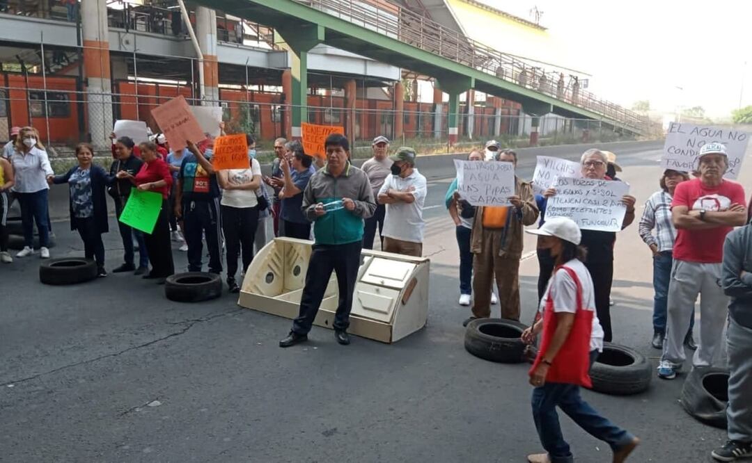 La Comisión del Agua del Estado de México (CAEM) redujo en 80% el caudal de agua que abastece al municipio proveniente del Sistema Cutzamala. Foto: Especial