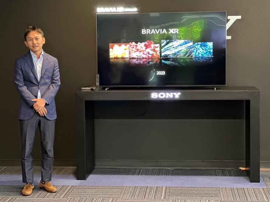 Yojiro Asai, Director Senior de Mercadotecnia de Sony México. Imagen: Especial