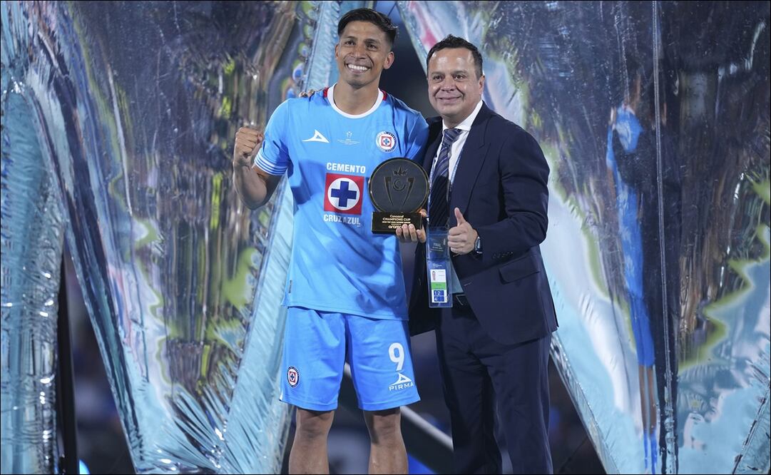 Víctor Velázquez festeja la CONCACAF / Foto: Imago7