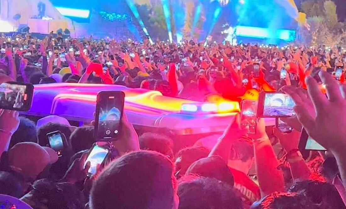 “No se podía ver, no se podía respirar”, describió un joven que estuvo en Astroworld, en Houston, Texas, Estados UnidosSky News. Foto: Especial